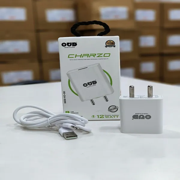 OUD CHARZO 12W MICRO USB CHARGER