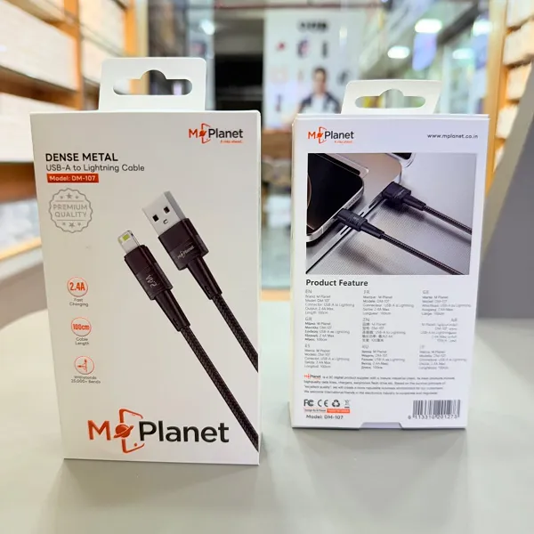 DENSE METAL SERIES DM-107 LIGHTNING CABLE