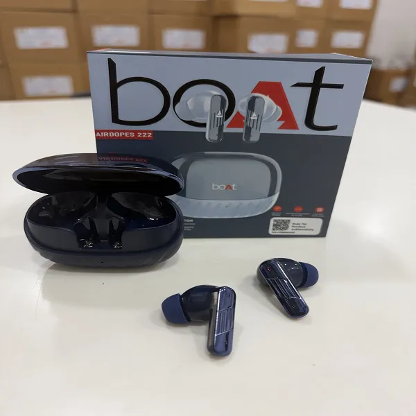 BOAT AIRDOPES 222 GENIUNE QULITY EARBUDS