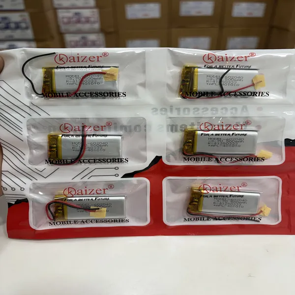 KAIZER ORIGINAL 602040 RECHARGEABLE BATTERY