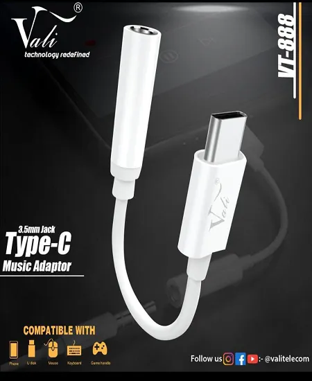 VALI VT-888 TYPE C 3.5MM AUDIO JACK