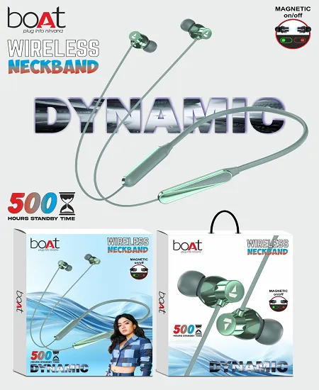 BOAT DYNAMIC WIRELESS BLUETOOTH NECKBAND