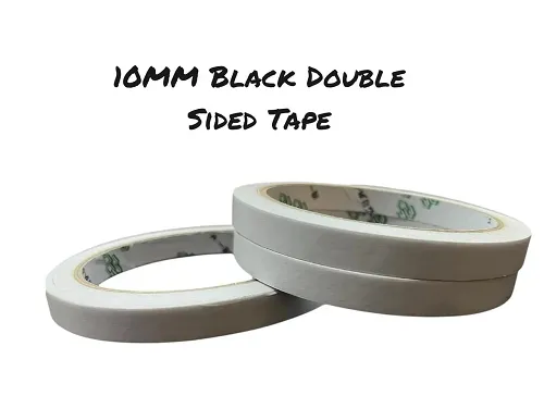10 MM BLACK DOUBLE TAPE