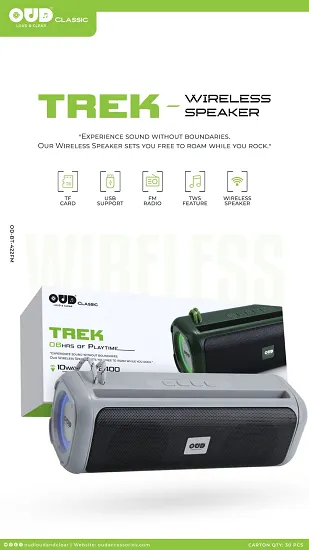 OUD CLASSIC TREK SERIES WIRELESS SPEAKER