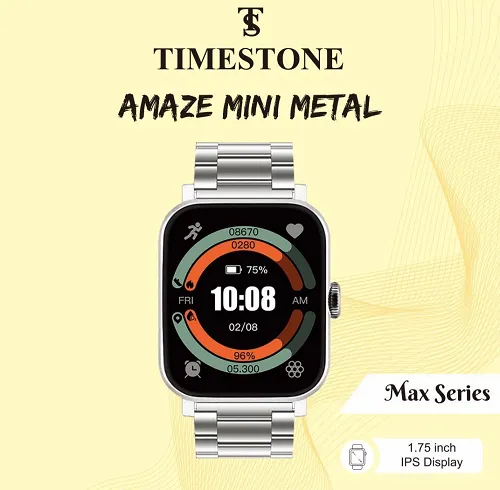 TIMESTONE MAX SERIES AMAZE MINI METAL WATCH
