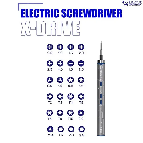 MECHANIC ELECTRIC SCREWDRIVER X- DRIVE