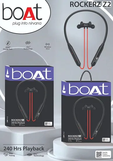 NEW BOAT ROCKERZ Z2 WIRELESS NECKBAND