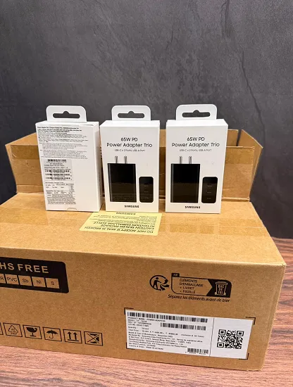 SAMSUNG 65W PD TRIO POWER ADPTAR COMPANY ORIGINAL QULITY
