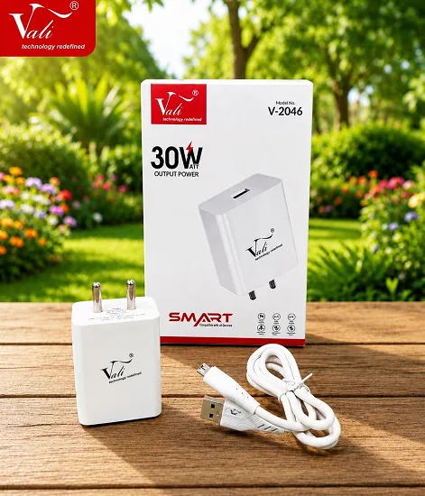 VALI V-2046 MICRO USB 30WATT FAST CHARGER