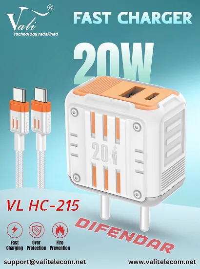 VALI VLHC-215 20W PD CHARGER PREMIUM QUALITY