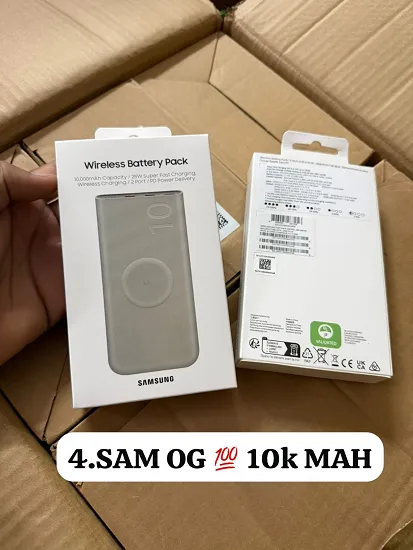 SAMSUNG OG 10000MAH WIRELESS 25W SUPER FAST CHARGING