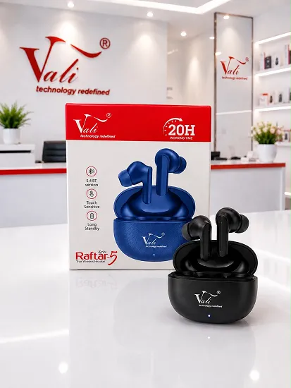 VALI NEW RAFTAR-5 EARBUDS WITH 6 MONTH WARRANTY