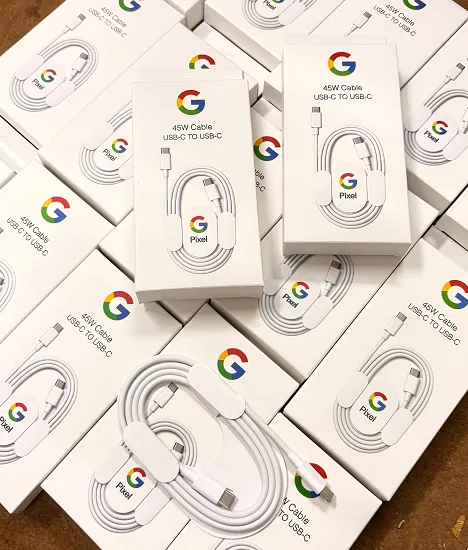NEW GOOGLE 45W C TO C ORIGINAL CABLE PREMIUM QUALITY