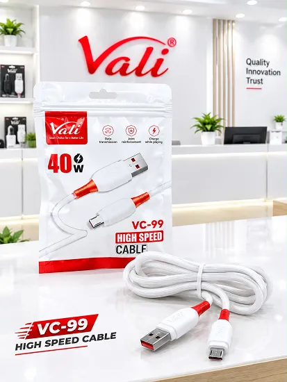 VALI VC-99 MICRO USB 40W HIGH SPEED FAST CHARGING CABLE