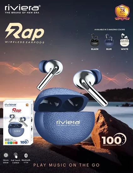 NEW RIVIERA RAP SERIES BUDS PREMIUM QUALITY WITH 1 YEAR WARRANTY